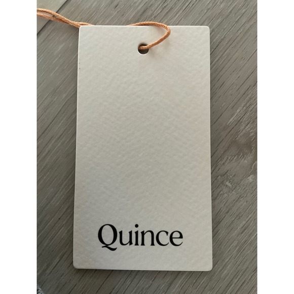 Quince Gray Knit Long Sleeve Tunic Top With Curved Hem Small New With Tags - Picture 6 of 6